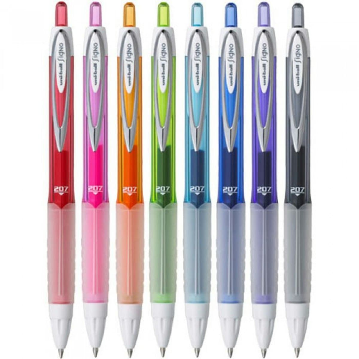 Uni-Ball Signo 207 Retractable Gel Pen (Cick-to-Write) - custom logo