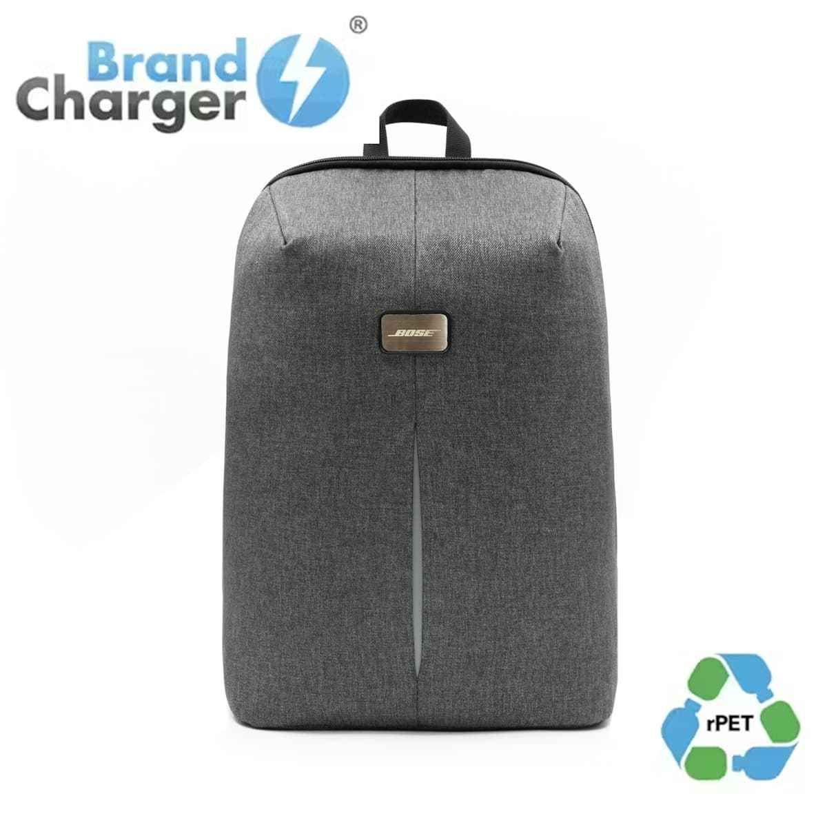 Ba lô sạc thương hiệu Phantom Mini RPET - in logo
