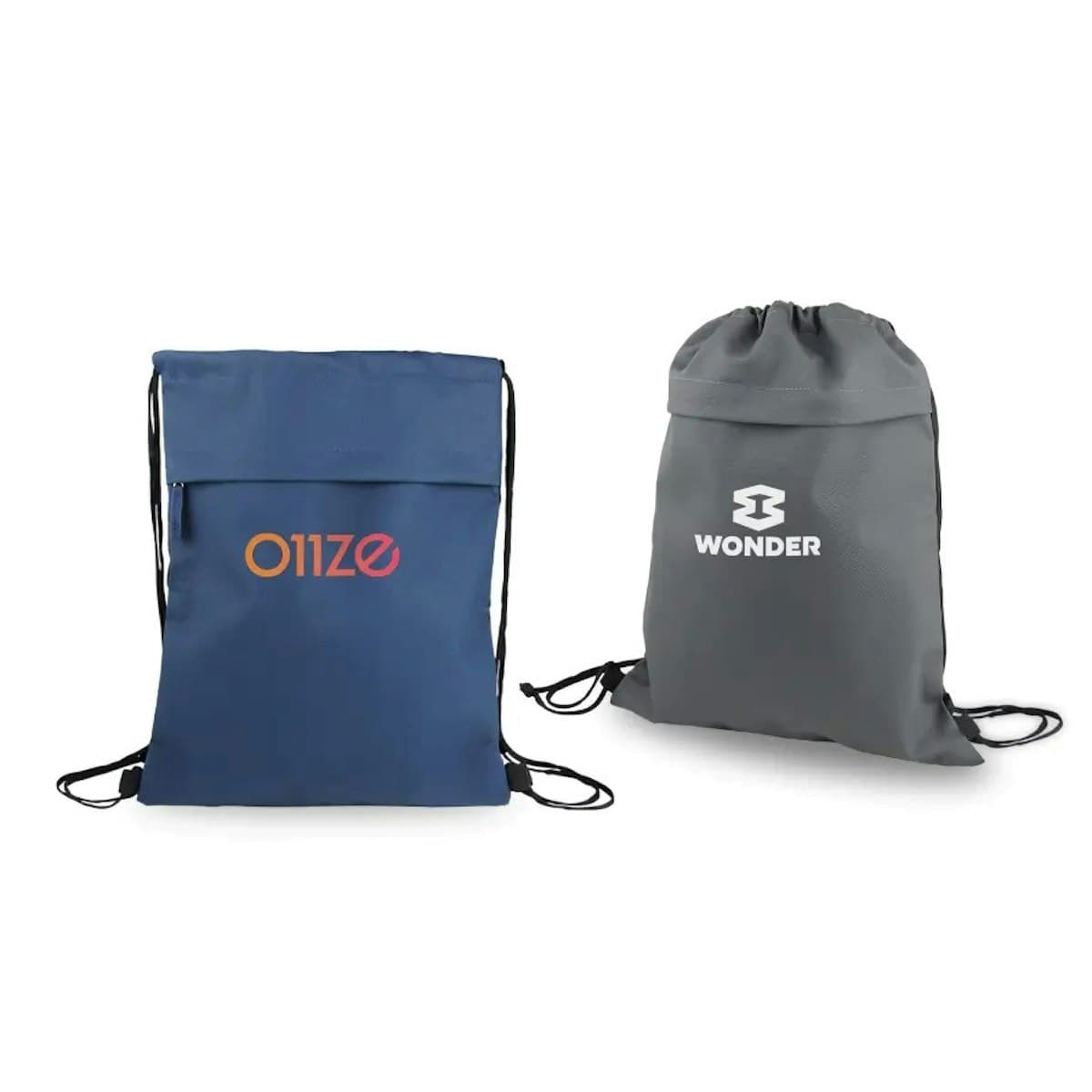 Kinetiq Water Resistant Drawstring Bag - custom logo