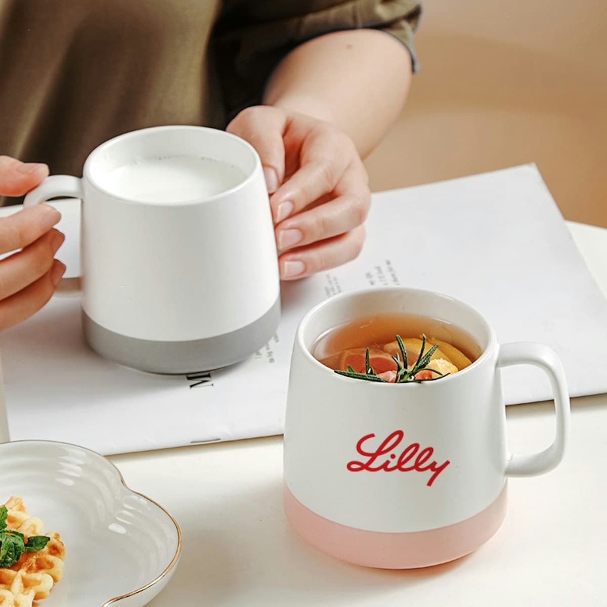 320ml Coco Ceramic Mug - custom logo
