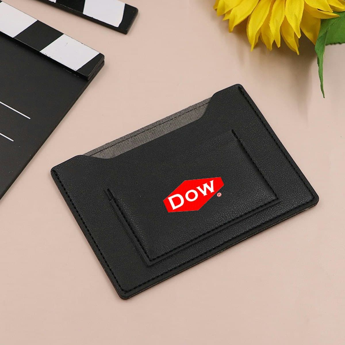 Tuck PU Leather Passport and Cardholder - custom logo