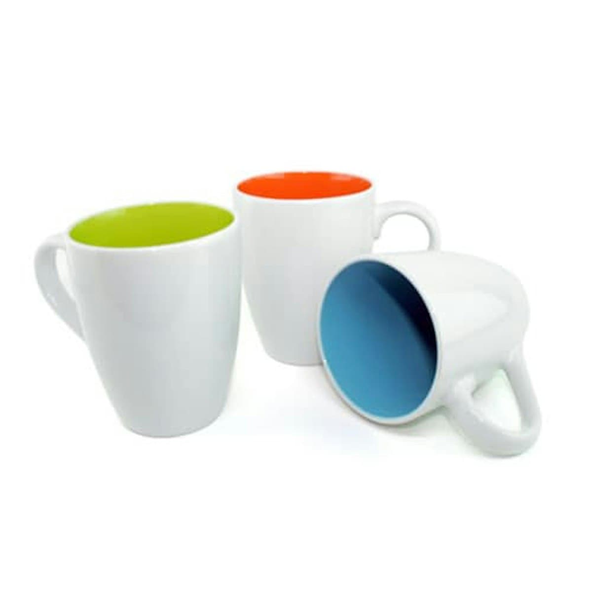 320ml Dual Color Ceramic Mug - custom logo