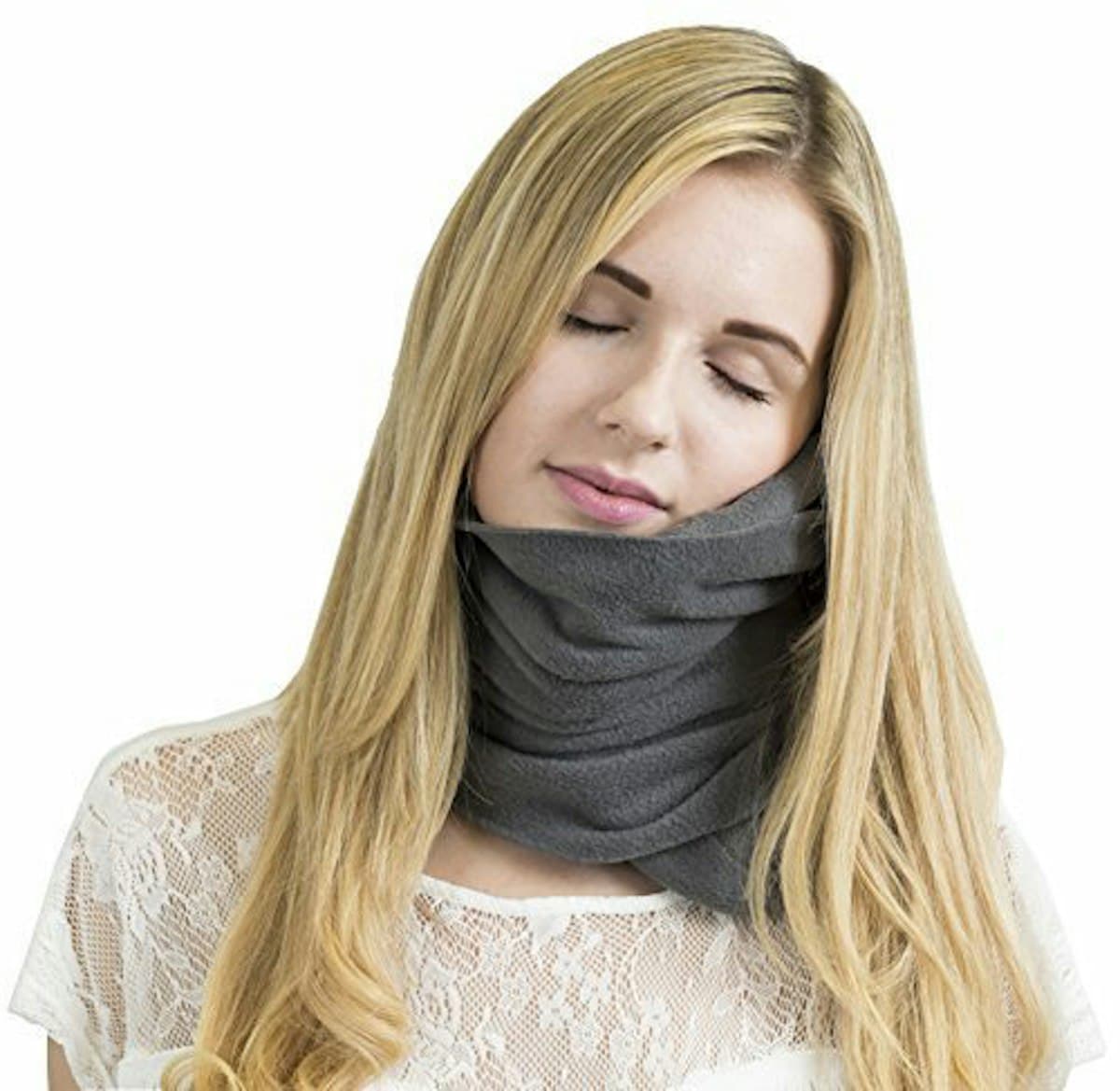 Super Soft Neck Support Travel Pillow - custom logo