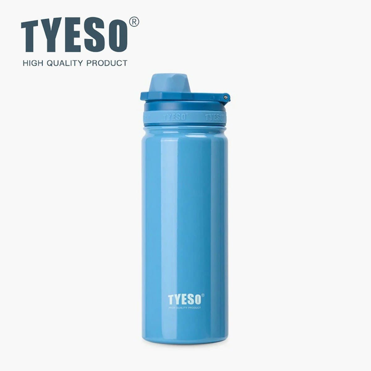 Tyeso 600ml Vivid Stainless Steel Sports Bottle - custom logo