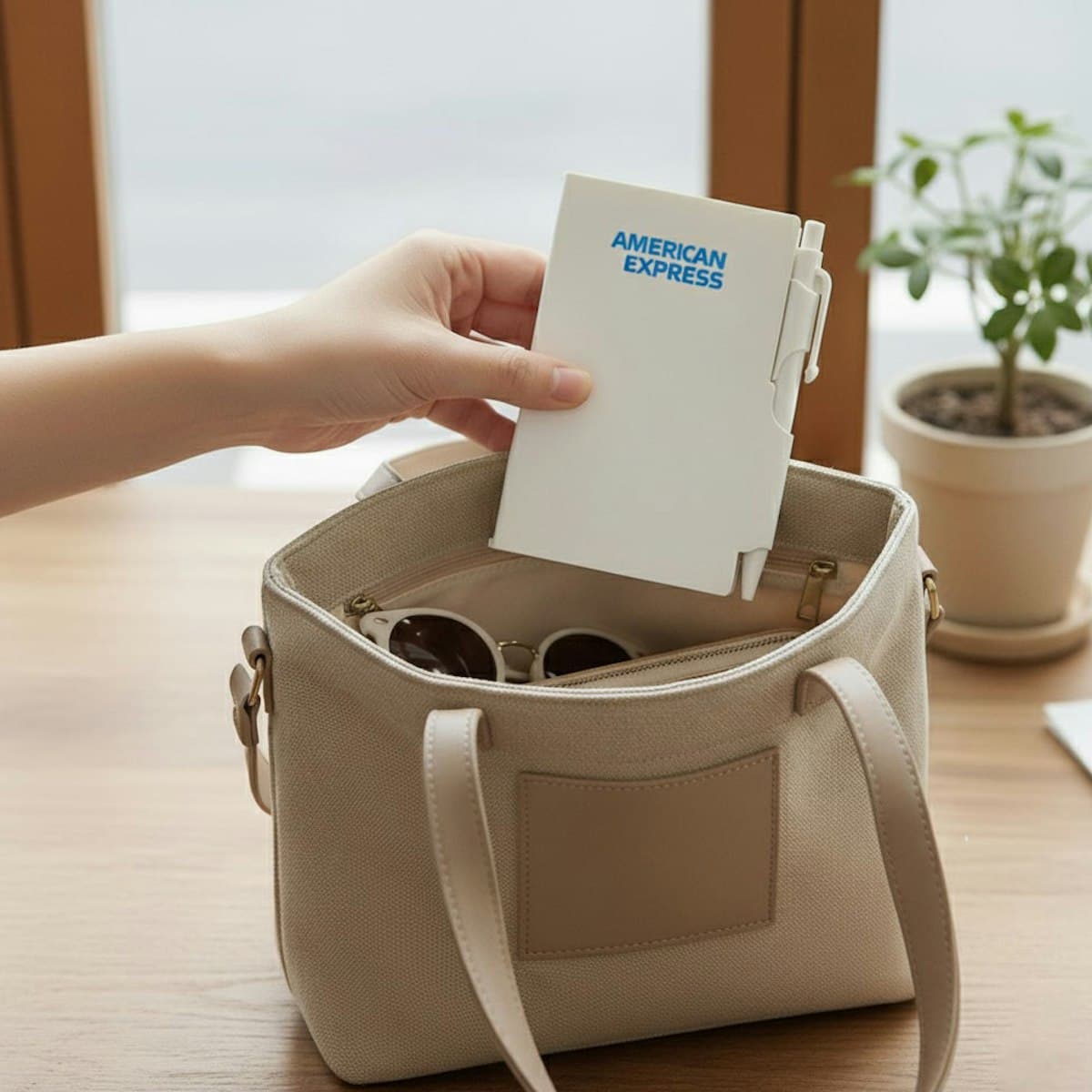 Pocket Sticky Note - custom logo