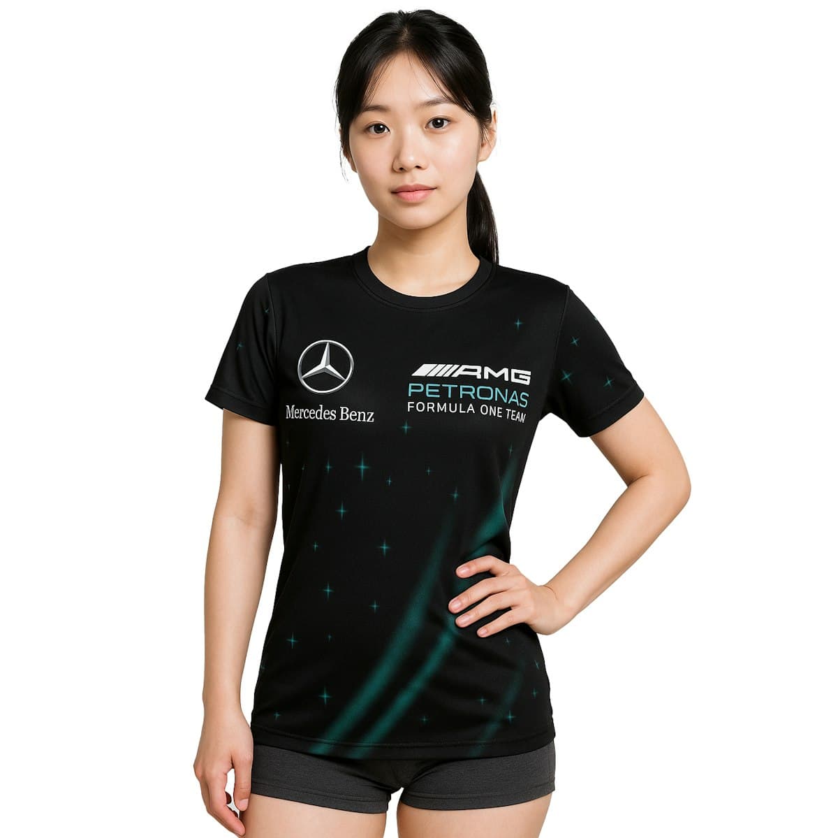 Round Neck T-Shirt Sublimation - custom logo