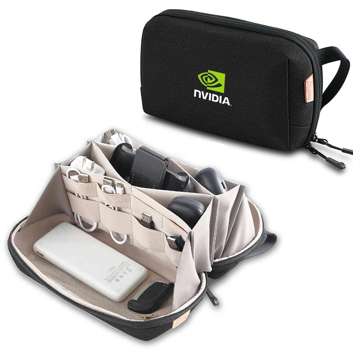 CoreShell Max Gadget Tech Pouch - custom logo