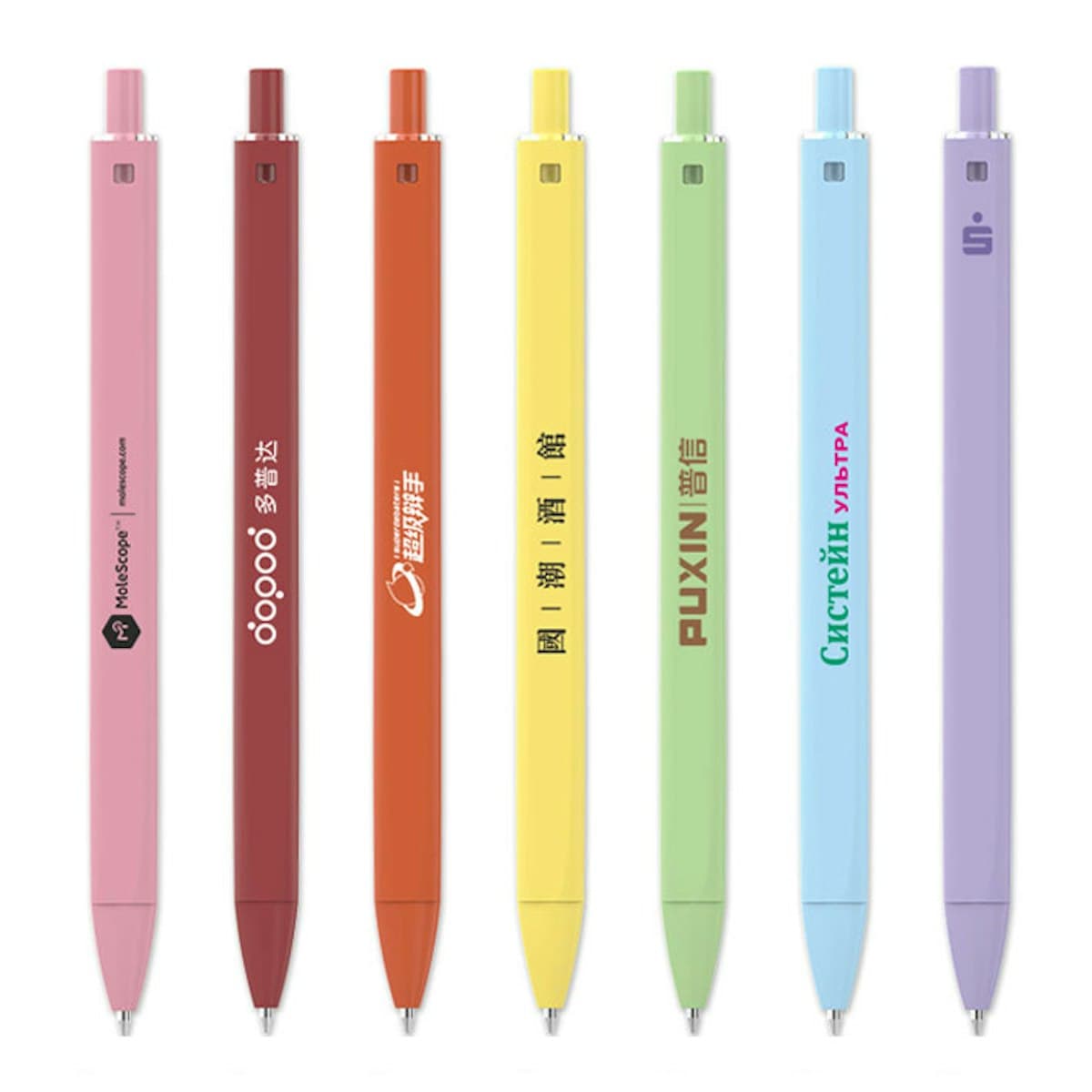 SKATE Gel Pen (Click-to-Write) - custom logo