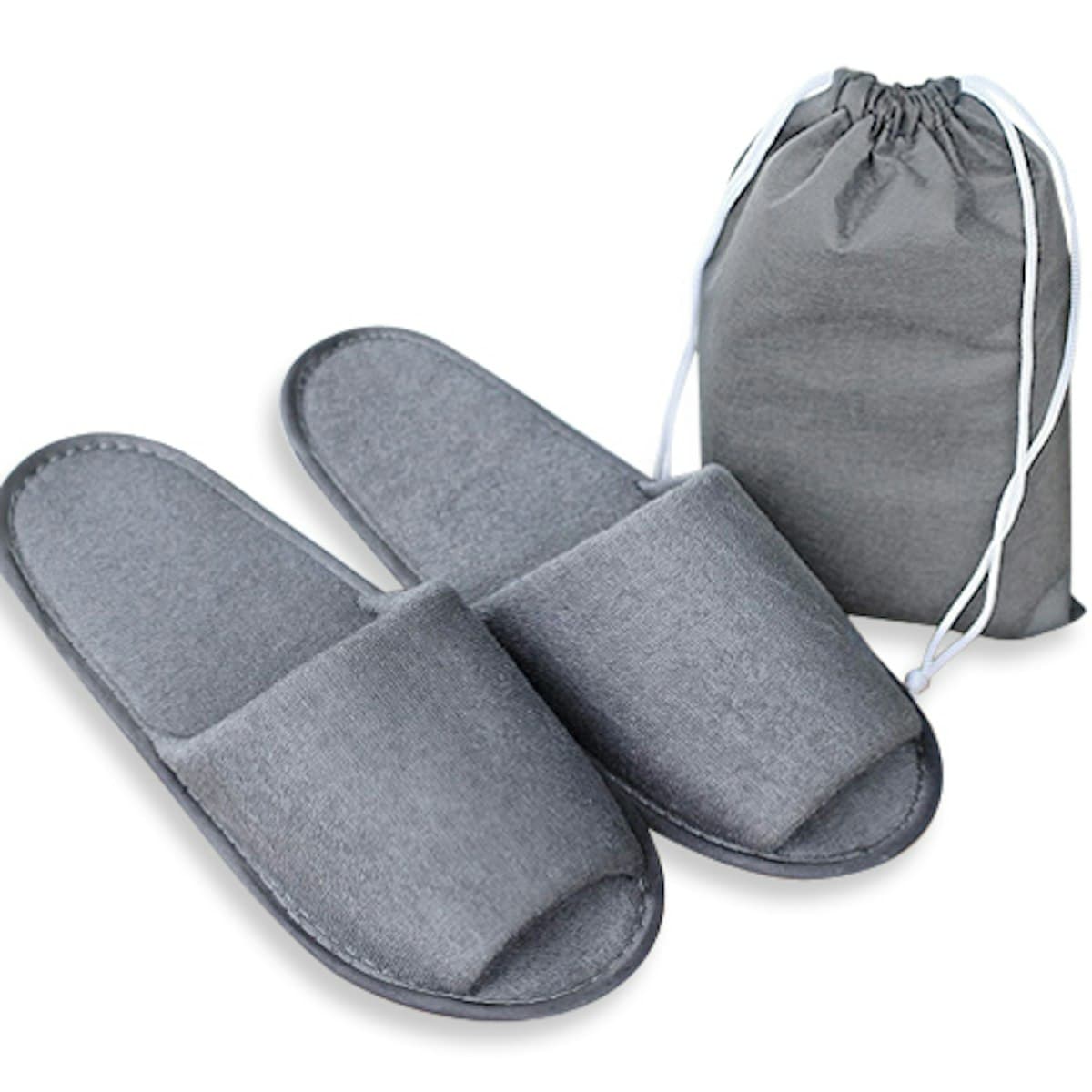 Foldable Travel Bedroom Slippers - custom logo