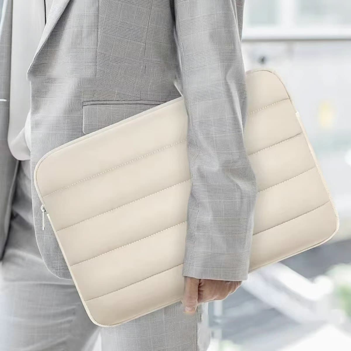 Bao đựng máy tính xách tay có đệm phồng - in logo
