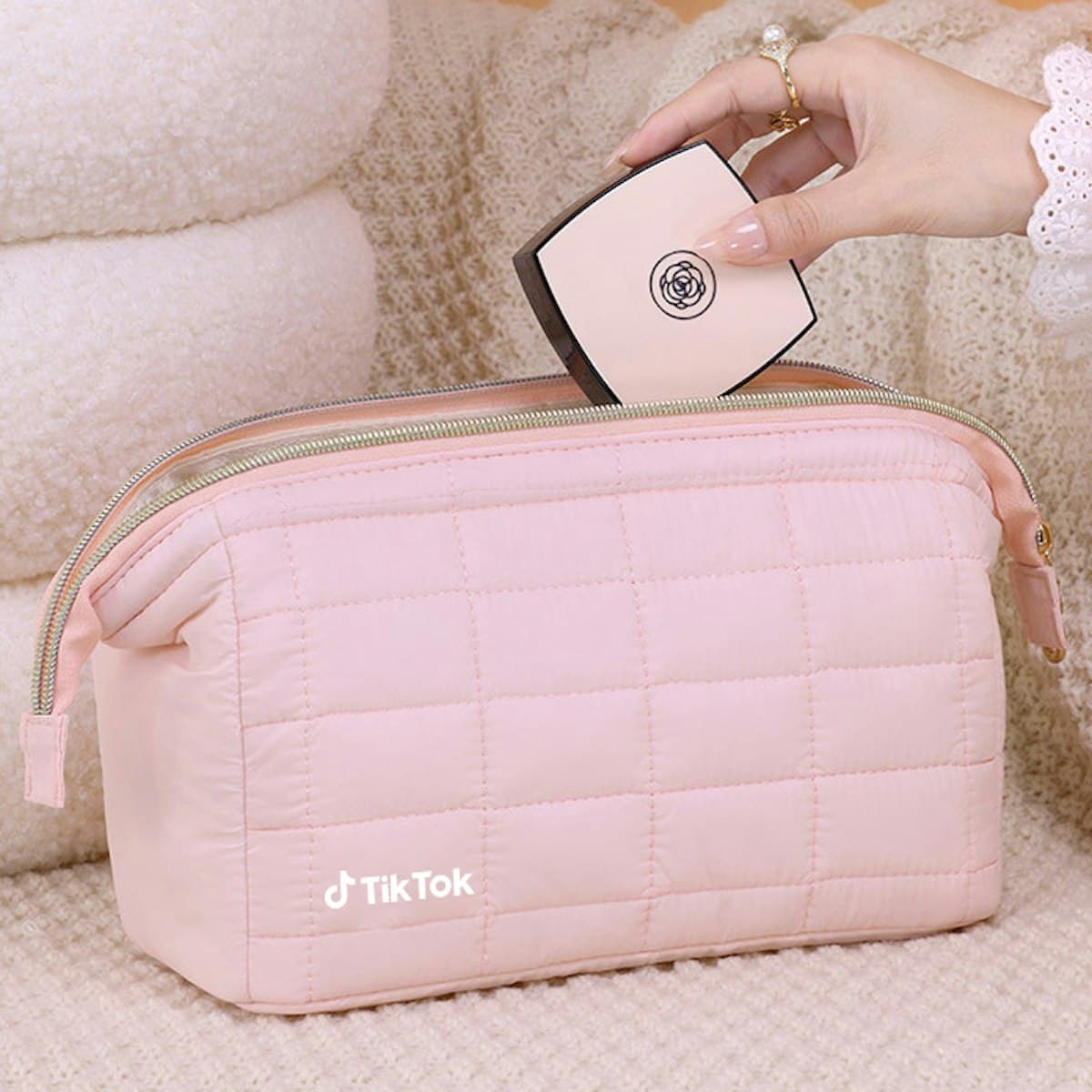 Glow Cosmetic Bag - custom logo