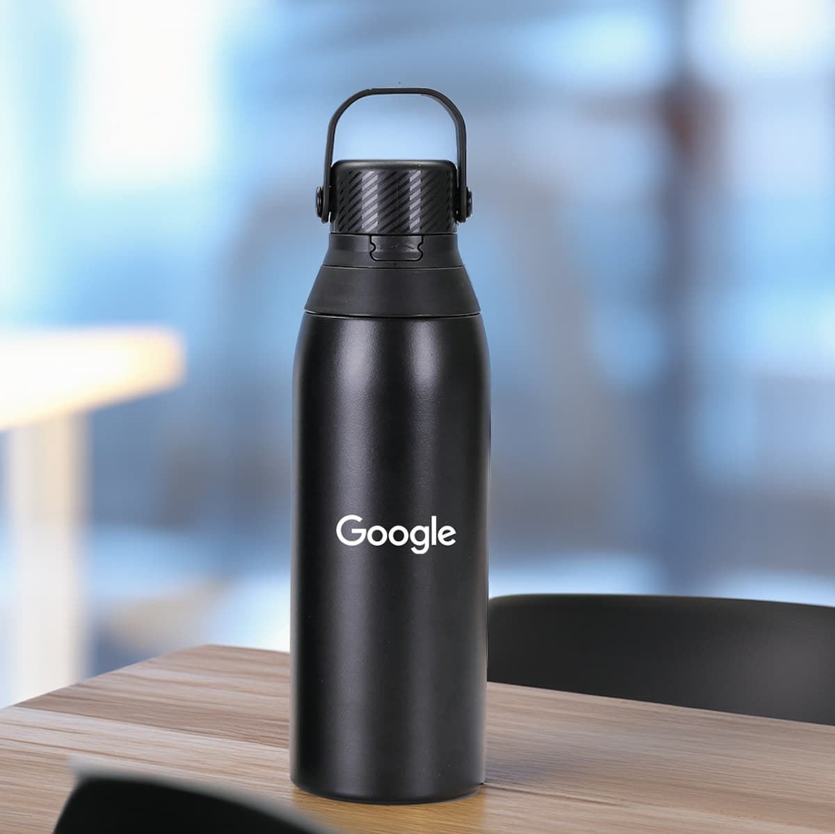 500ml Brit Stainless Steel Insulated Water Bottle with Straw - custom logo