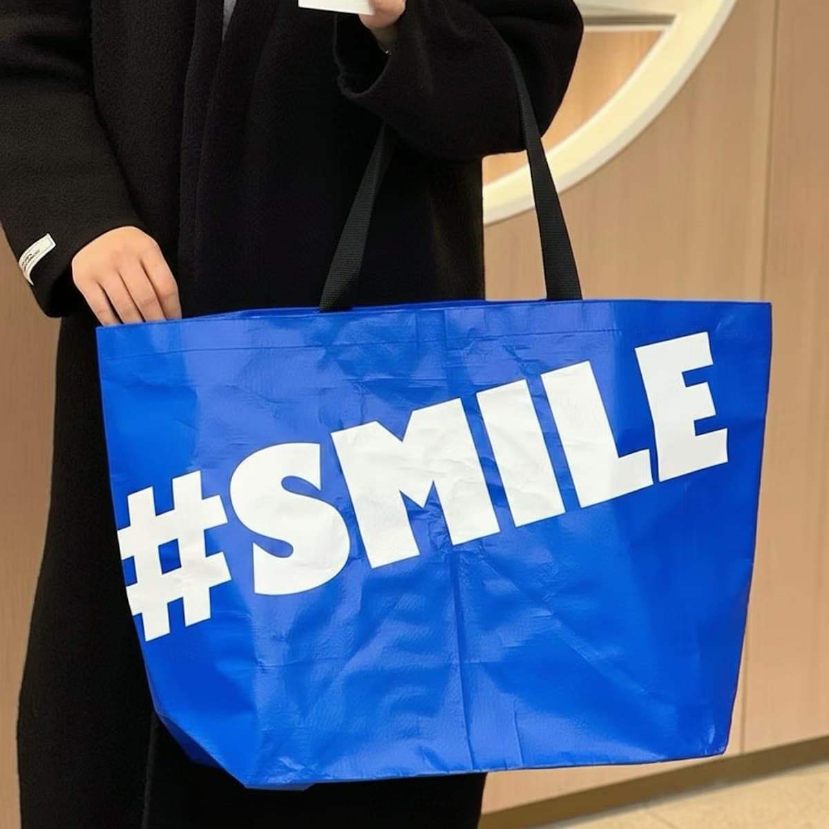 Medium PP Woven Bag with Matte Lamination - custom logo