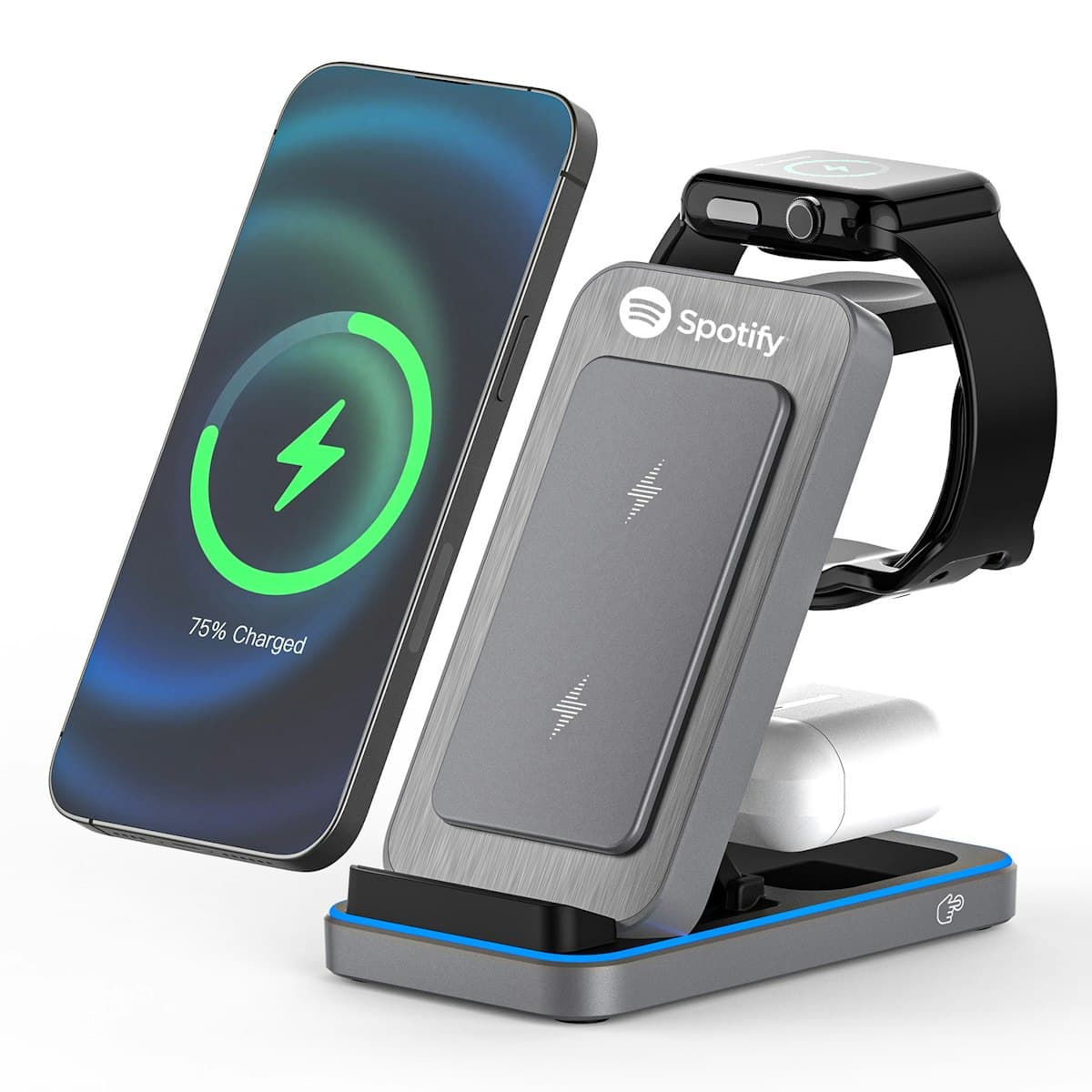 Neo 3 in 1 Wireless Charger - custom logo