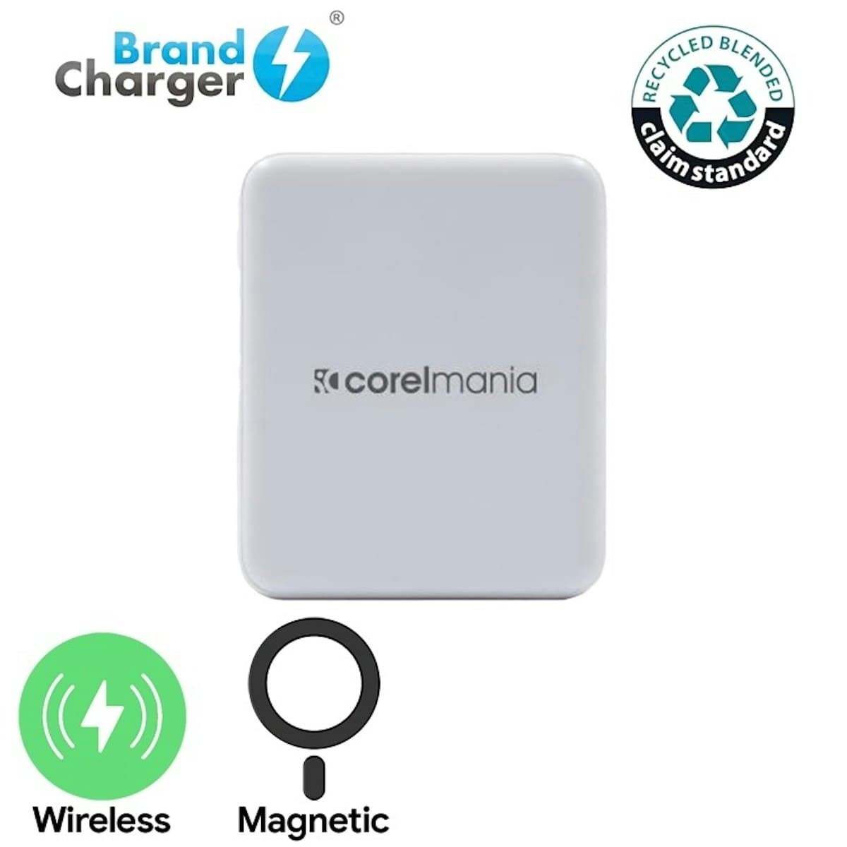 Brand Charger 5,000mAh Air Eco Powerbank - custom logo