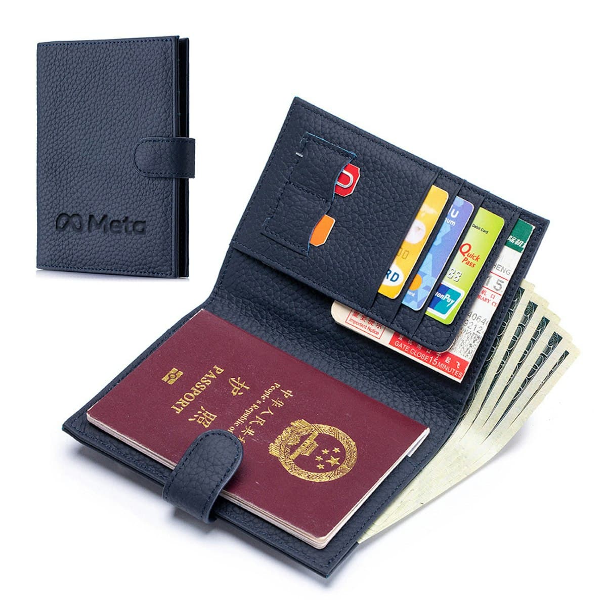 Tarmac RFID Blocking Travel Wallet - custom logo