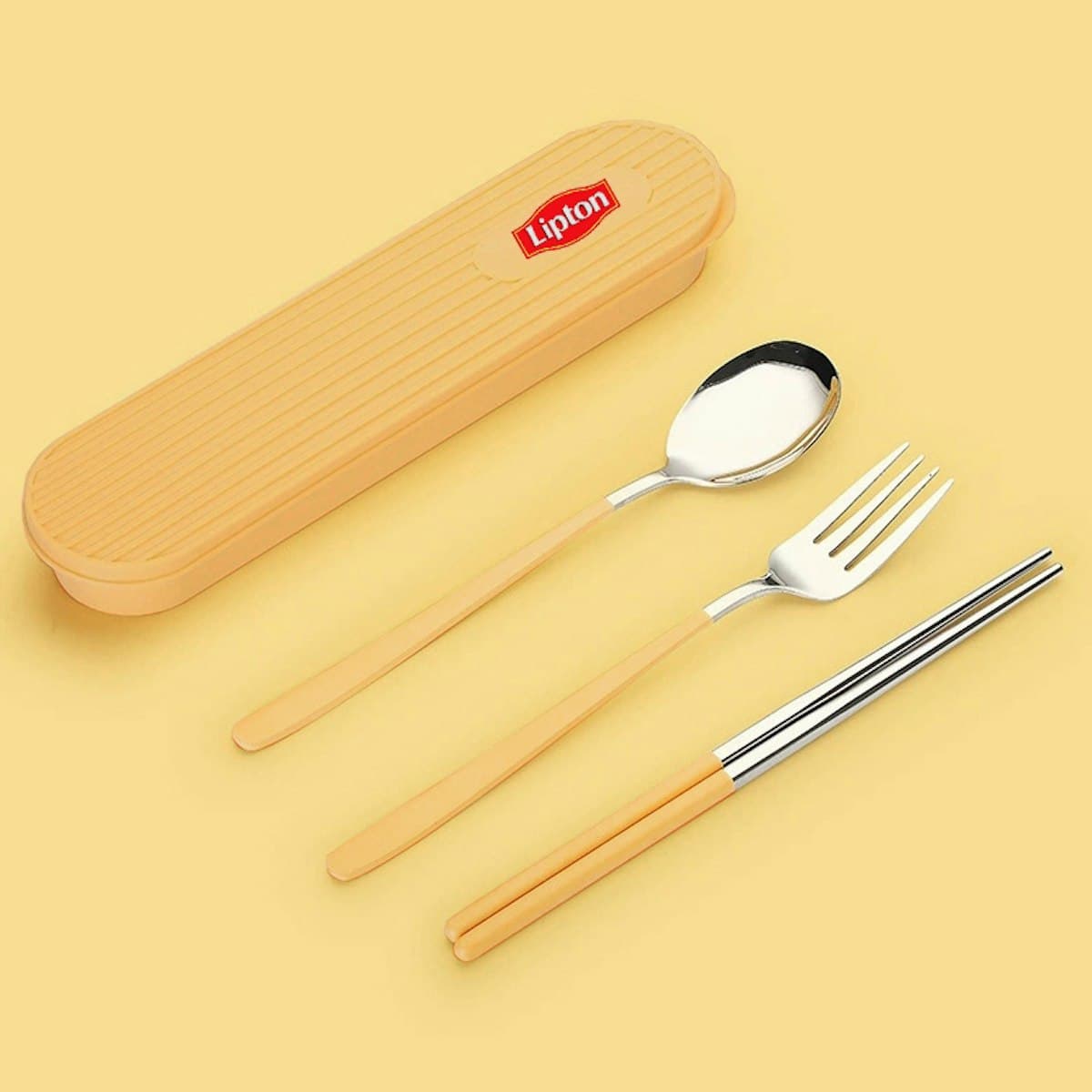 3 in 1 Elegant Cutlery Set - custom logo