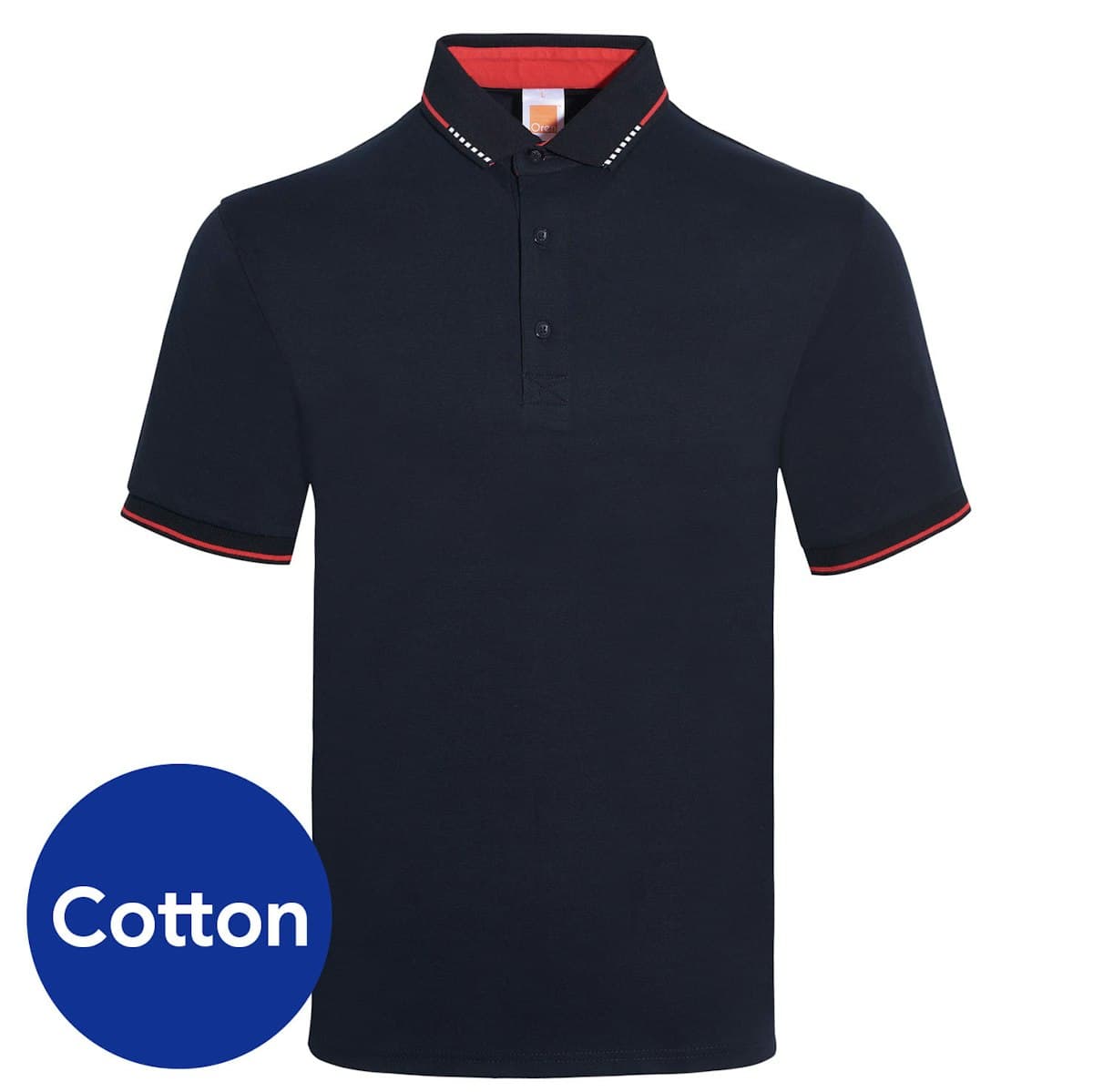 Áo thun polo có cổ nhiều tông màu - in logo