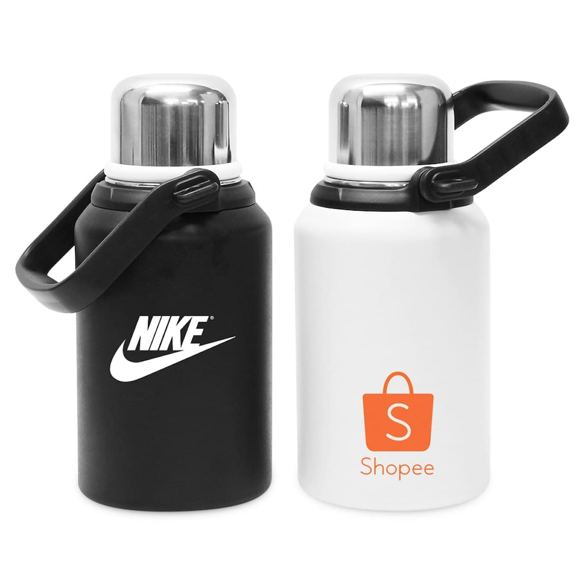 1000ml Camper Insulated Stainless Steel Vacuum Flask - custom logo