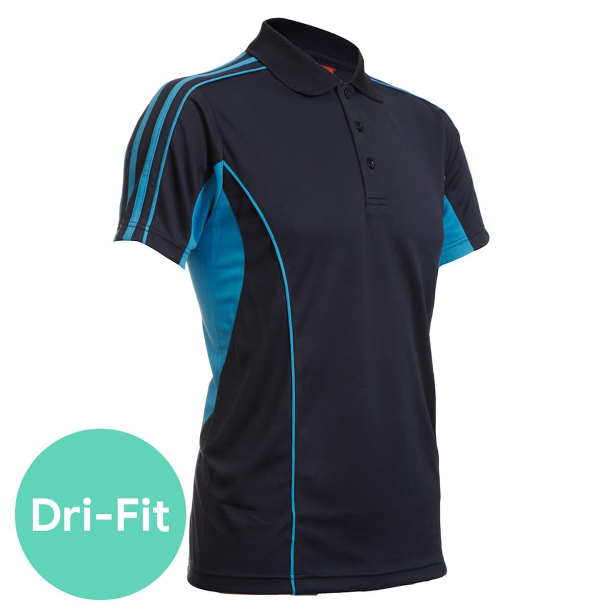 Áo thun polo viền Dri-Fit - in logo