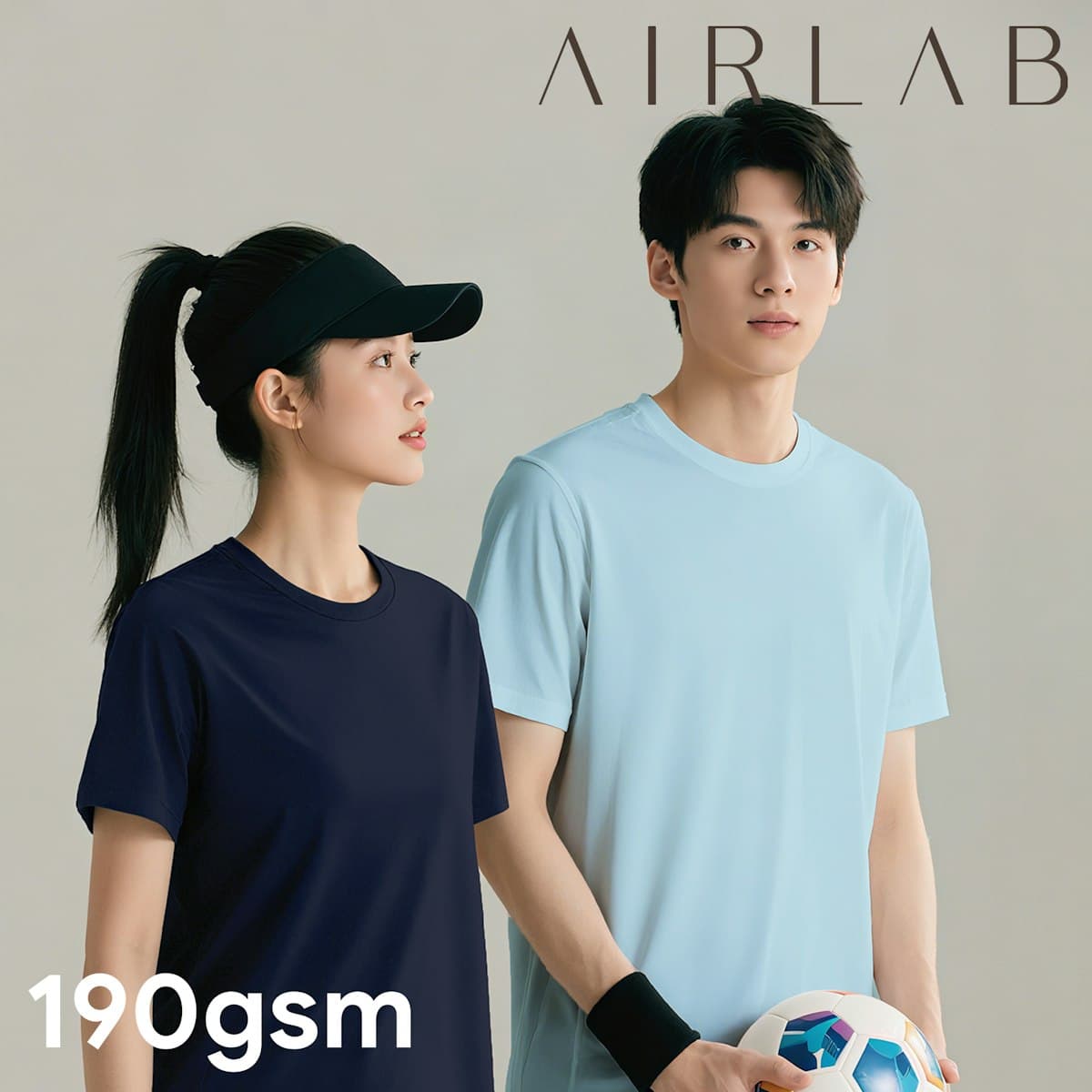 AIRLAB Lumi Dri-Fit Round Neck T-Shirt - custom logo