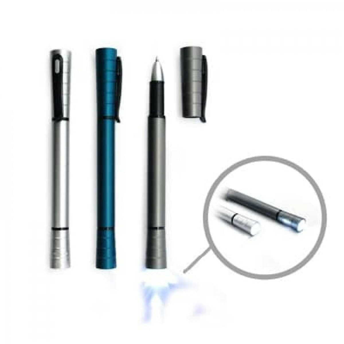 Julie Ball Pen with Torch Light - custom logo