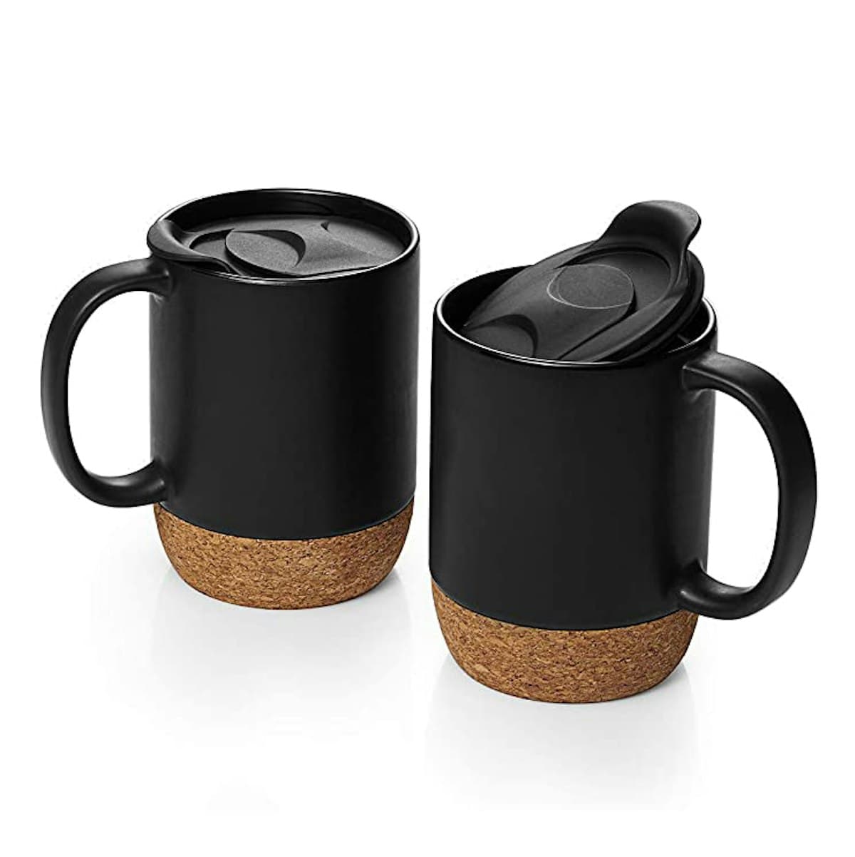 360ml Cork Ceramic Mug - custom logo