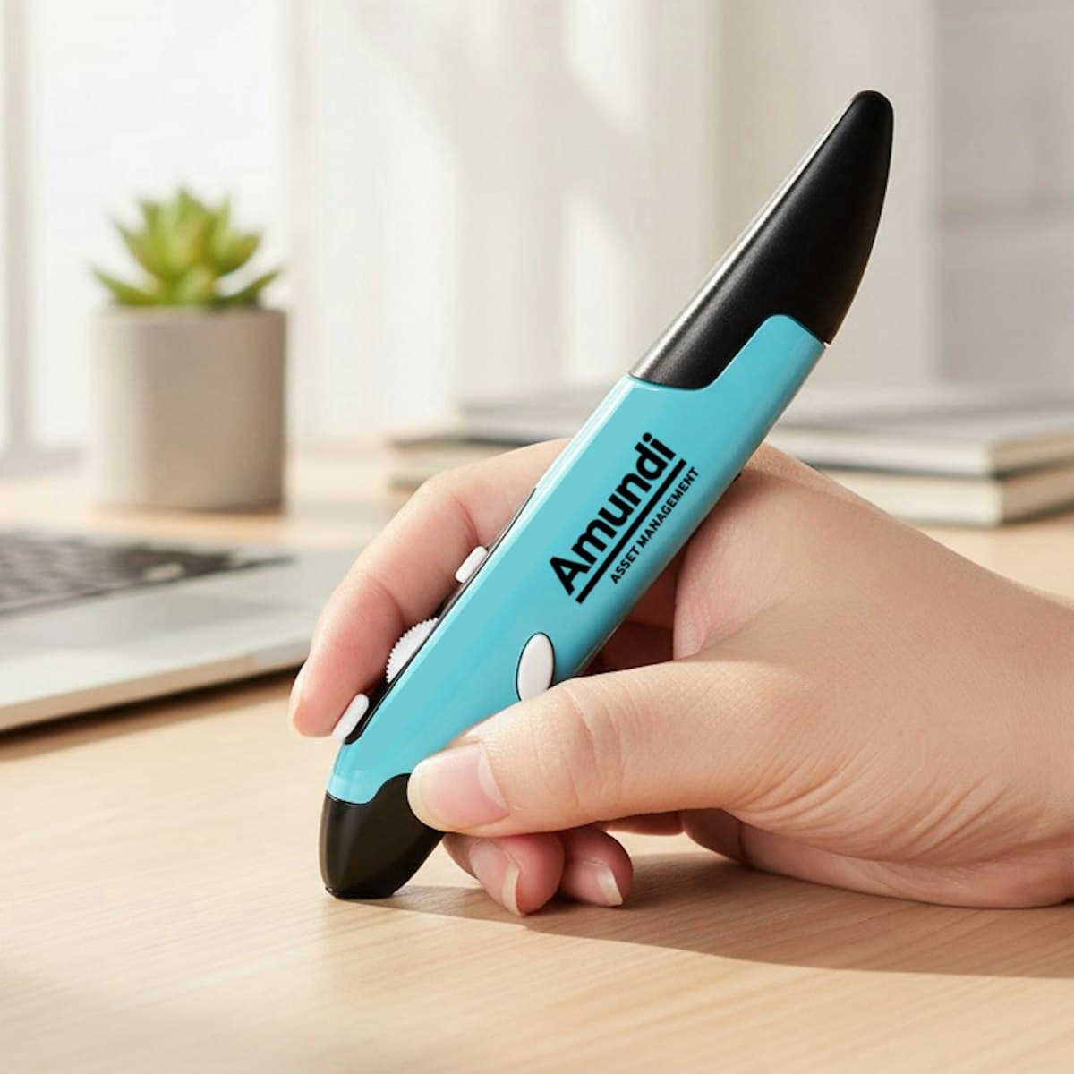 Wireless Pen Mouse - custom logo