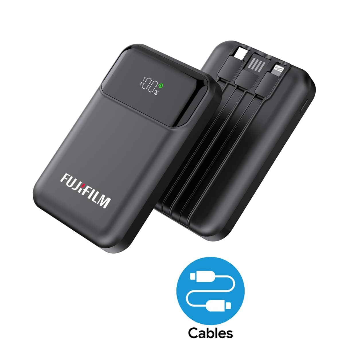 Sạc dự phòng Volt 10.000mAh có dây cáp - in logo