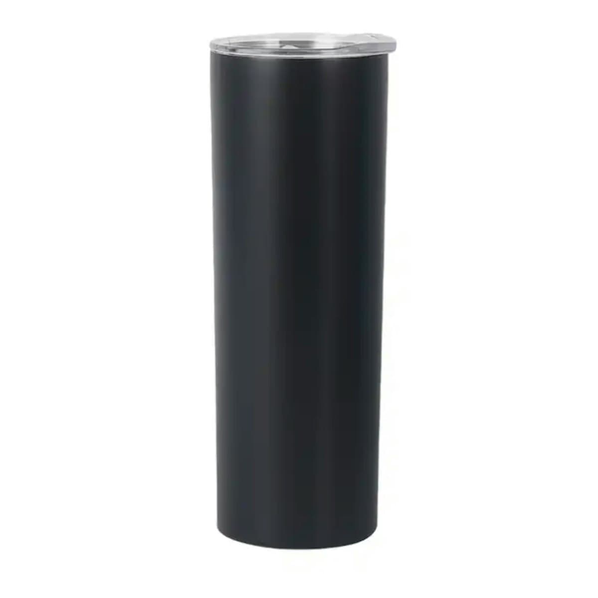 Cốc inox gầy 580ml có nắp - in logo