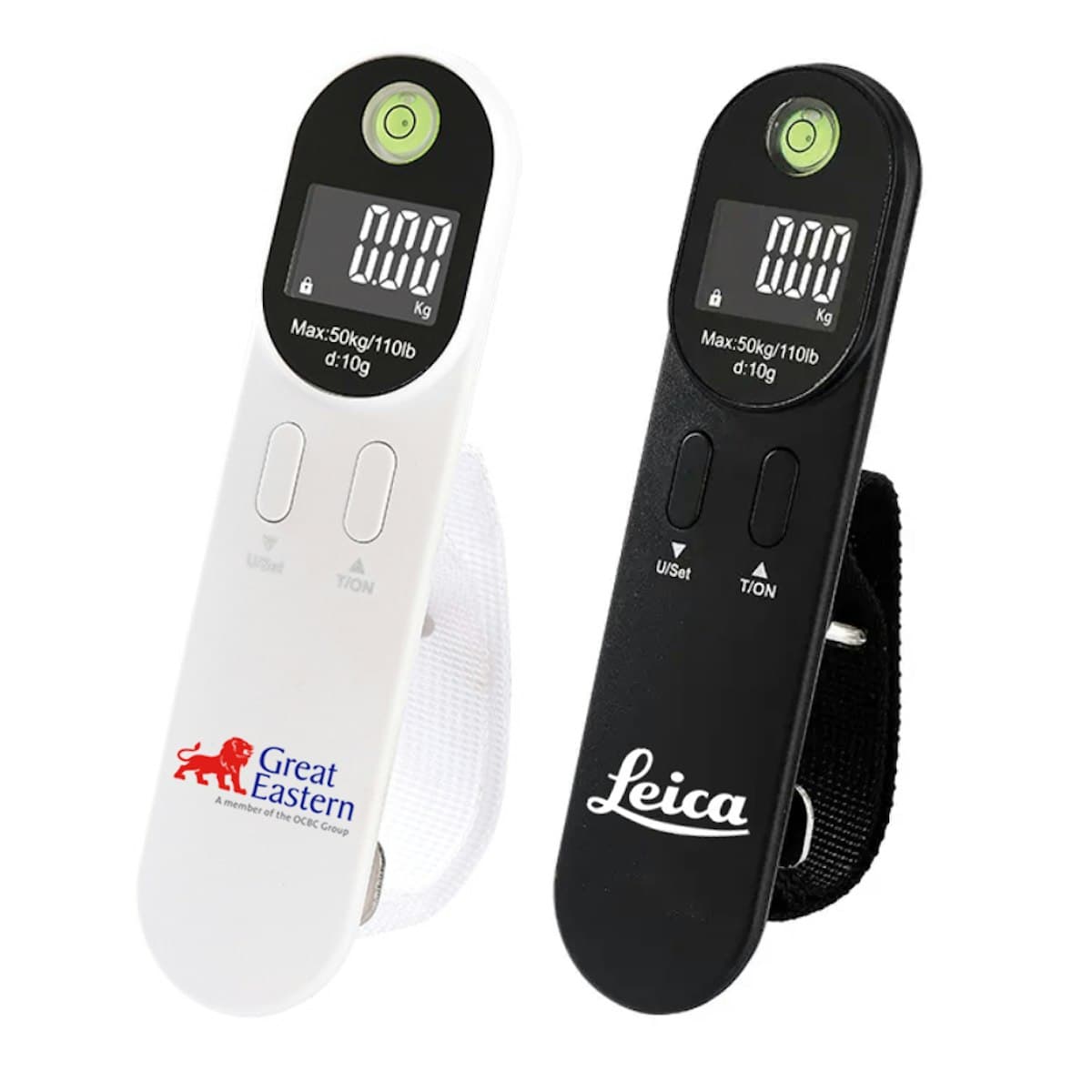 Sleek Digital Luggage Scale - custom logo