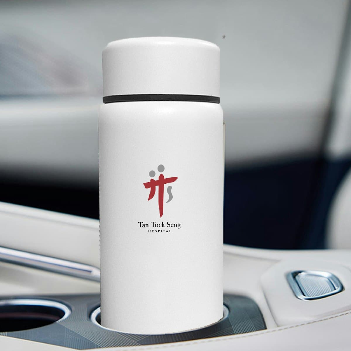 380ml GrabGo Stainless Steel Vacuum Flask - custom logo