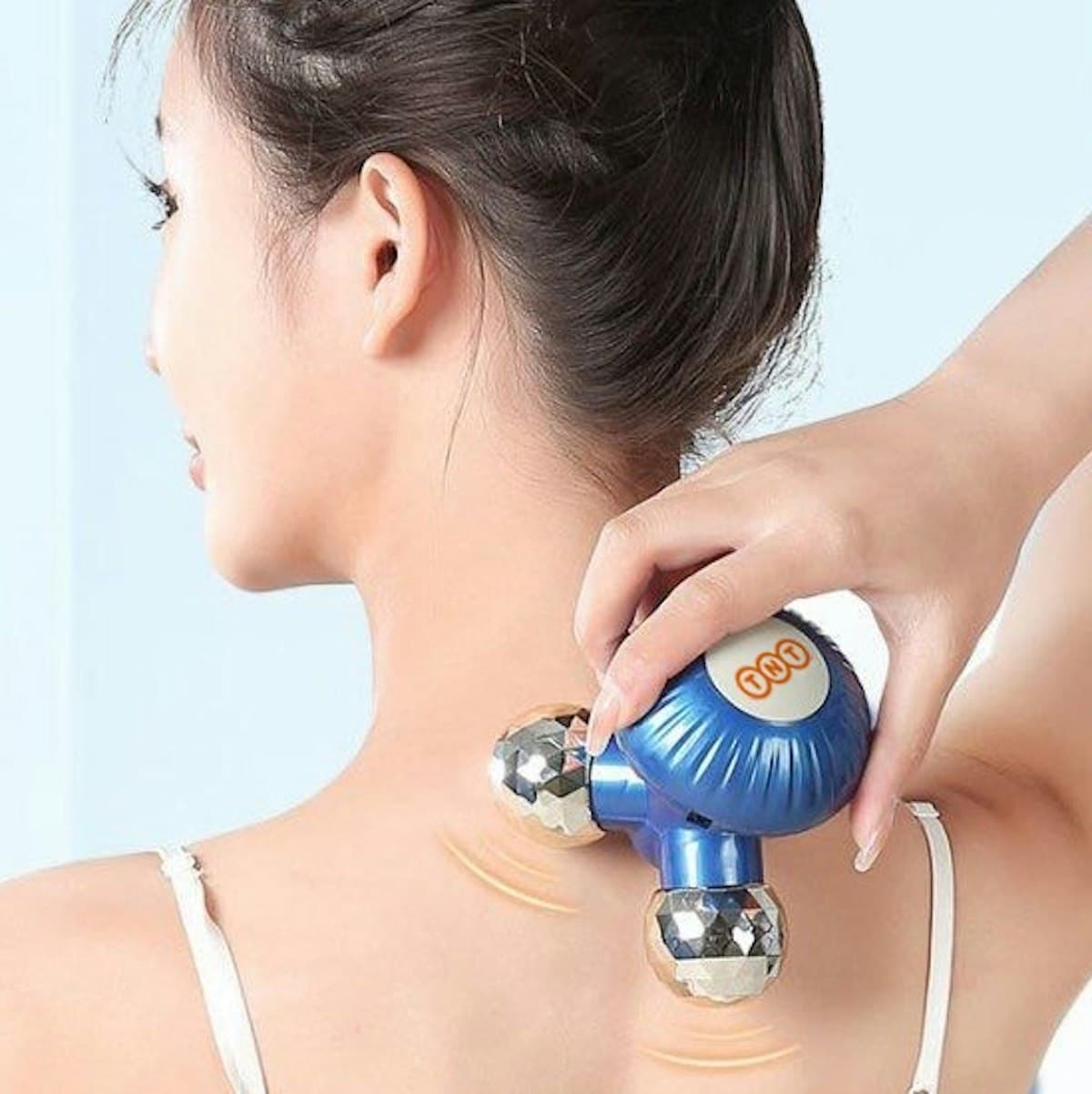Máy mát xa cầm tay mini - in logo