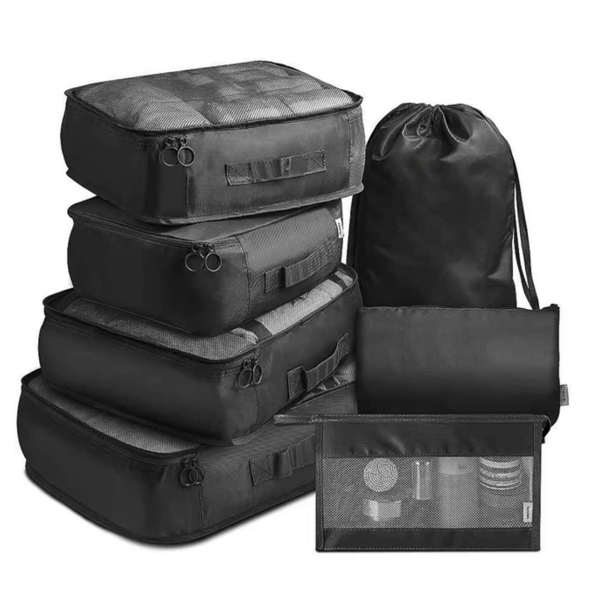 Voyage 8 in 1 Travel Luggage Organiser - custom logo