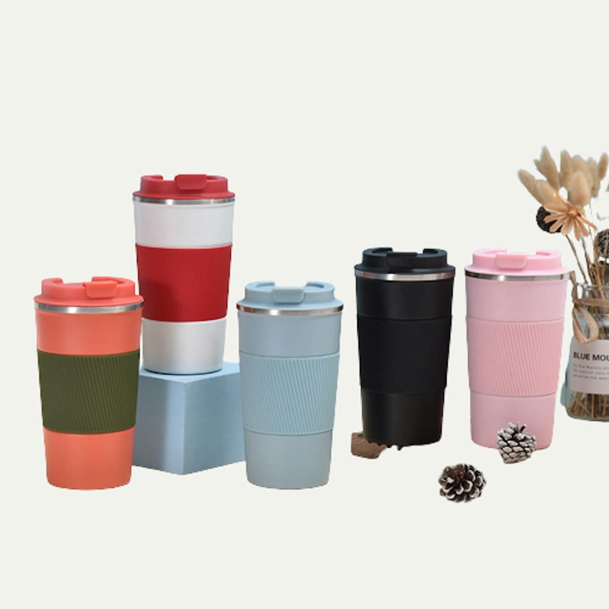 510ml Ceramic Insulated Flask - custom logo