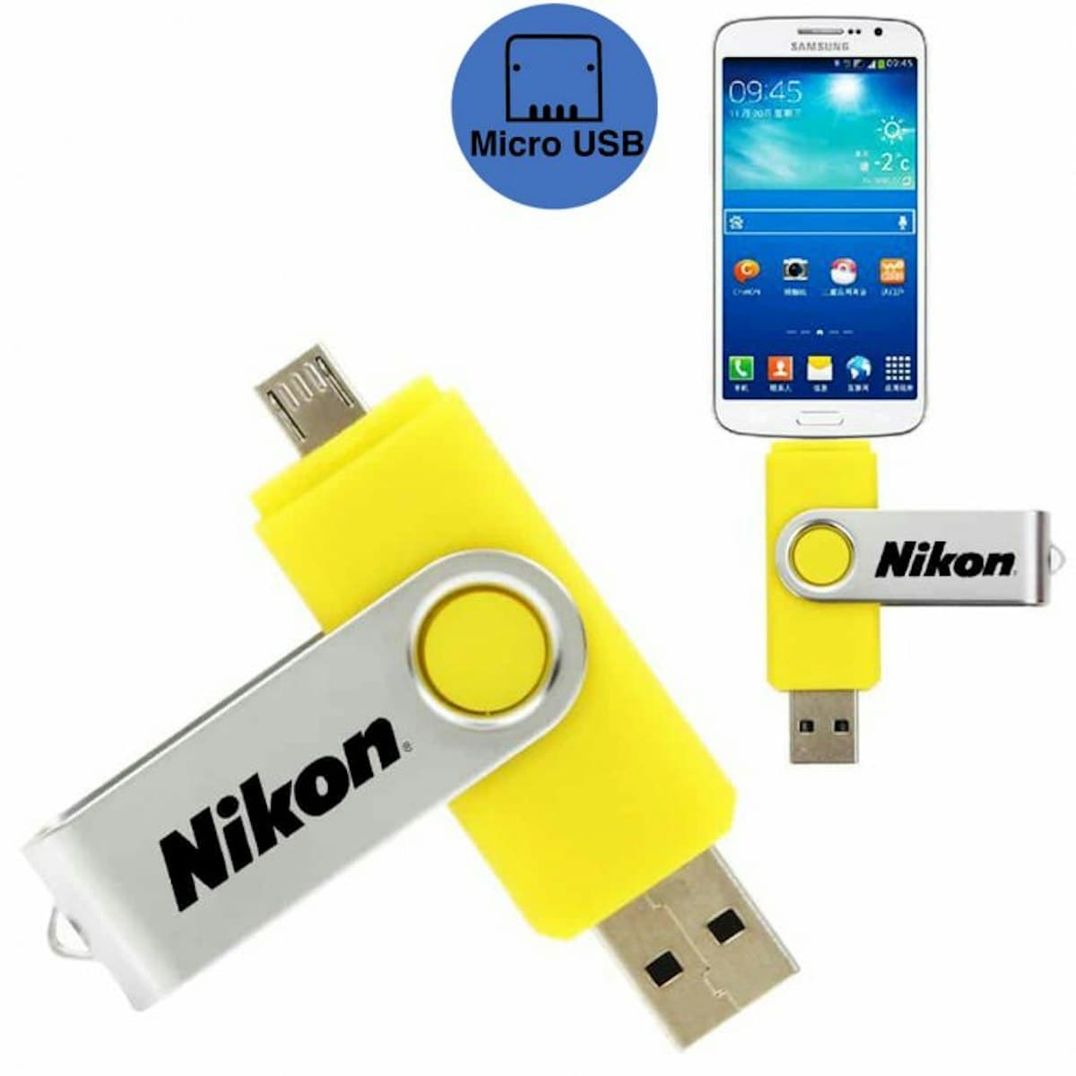 Ổ USB Thumb Flipper - in logo
