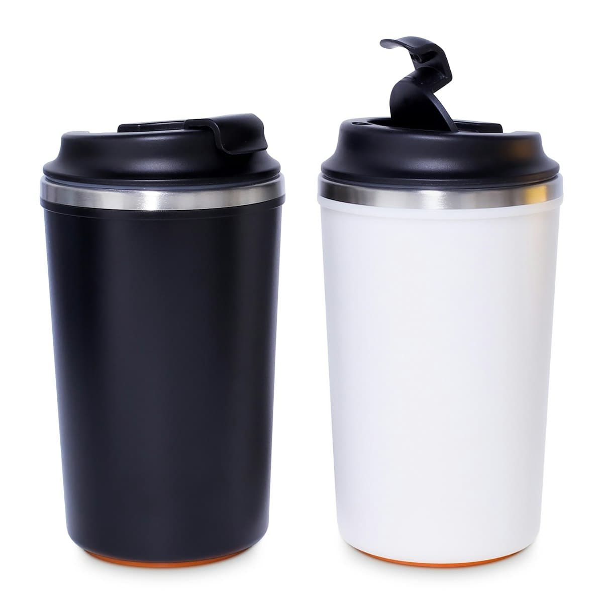 340ml Stainless Steel Suction Coffee Mug - custom logo
