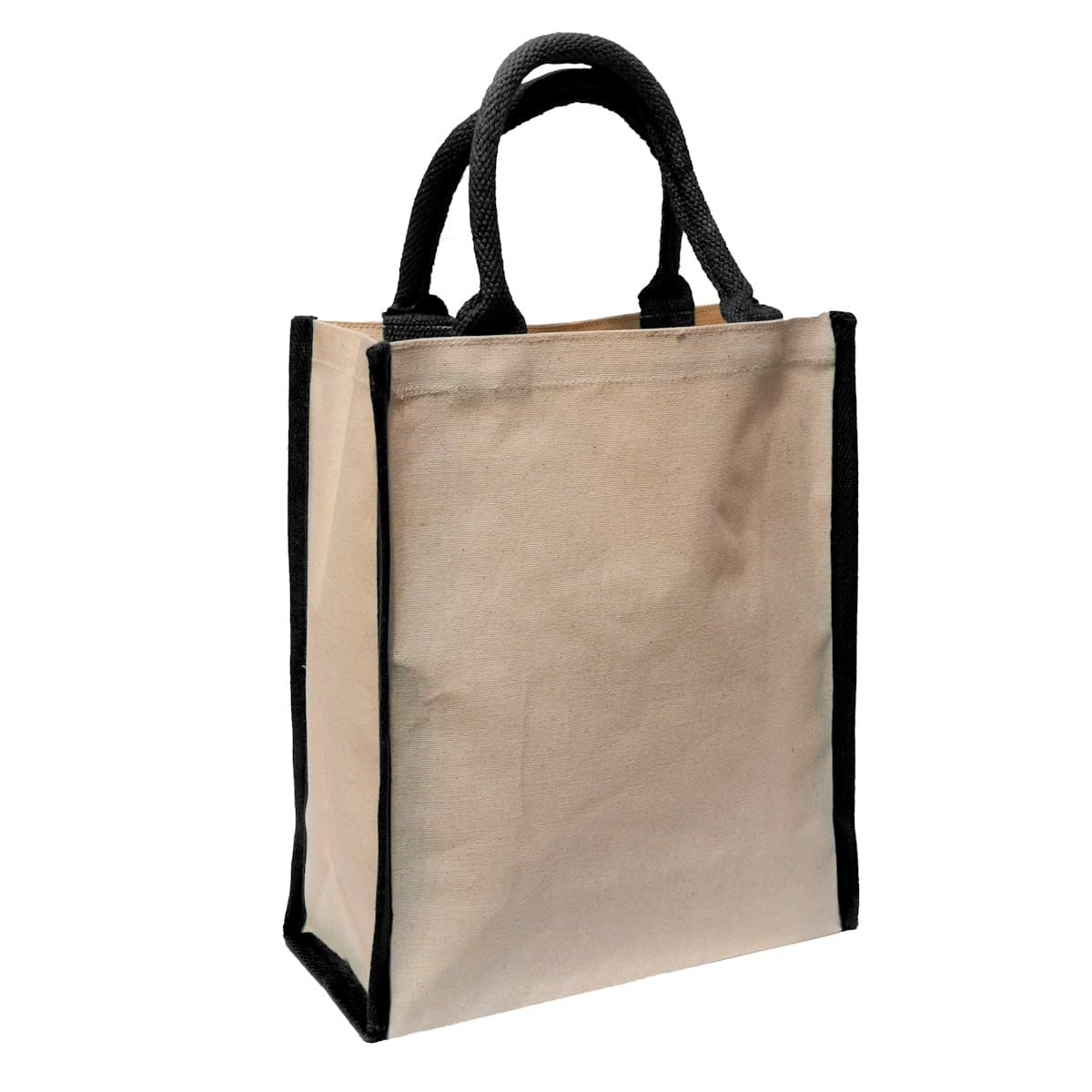 Túi tote canvas Portrait Side Line - in logo
