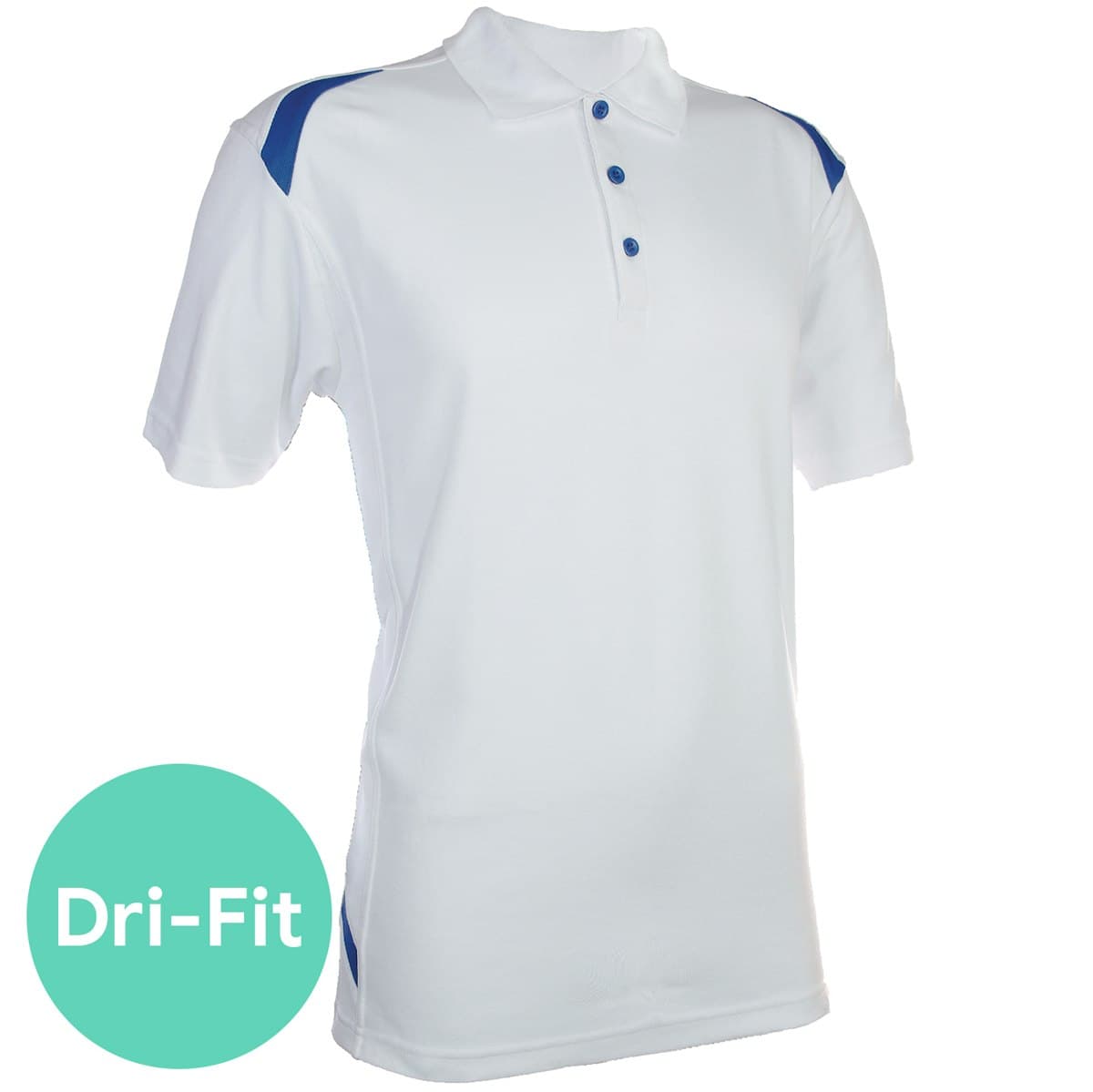 Áo thun polo lưỡi liềm Dri-Fit - in logo