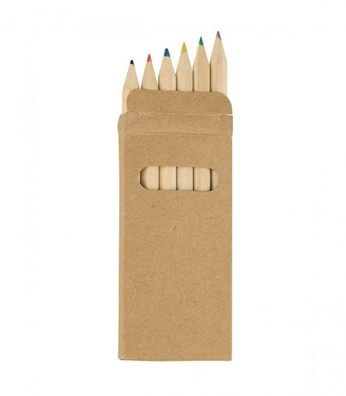 6-Colour Pencil Set - custom logo