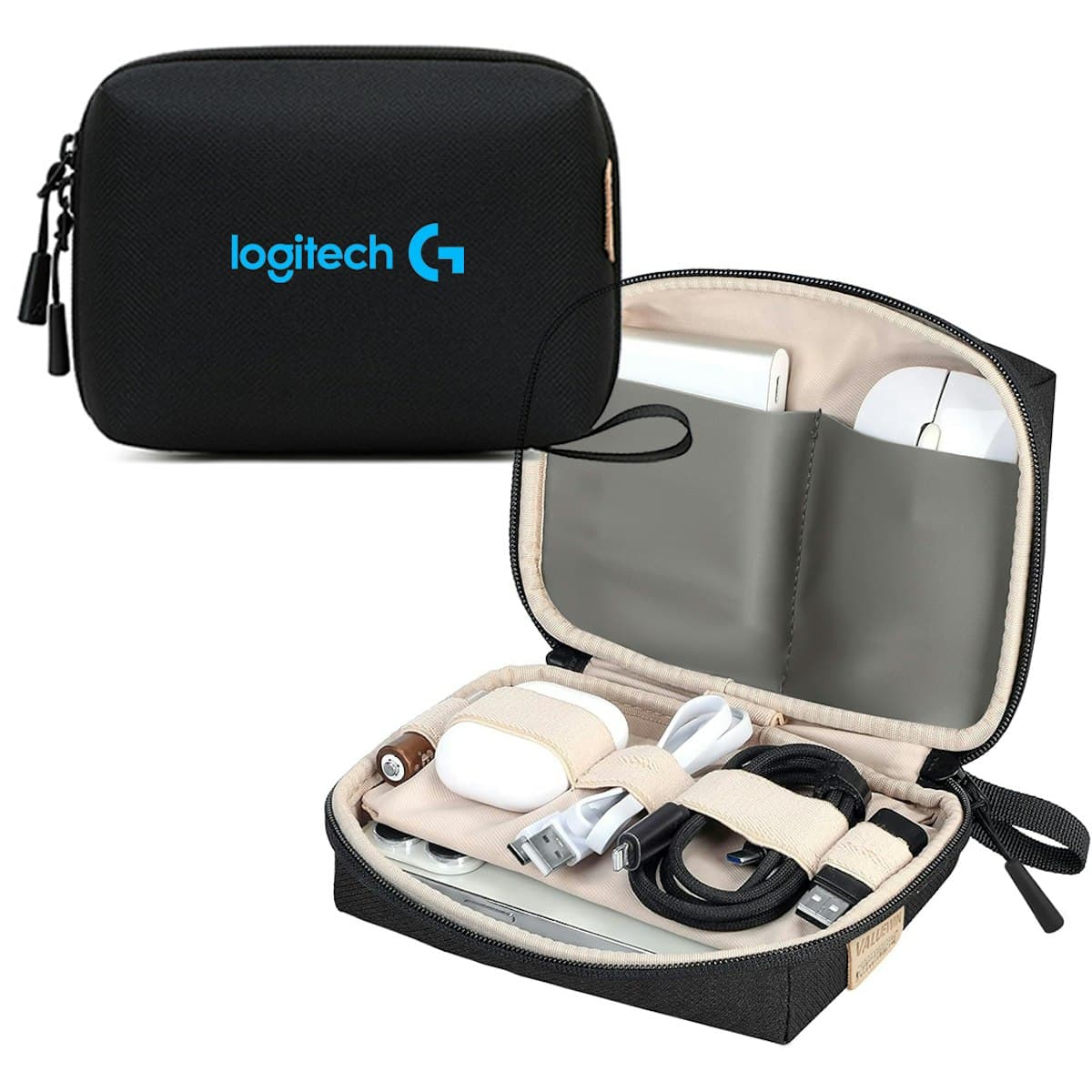 CoreShell Compact Gadget Tech Pouch - custom logo