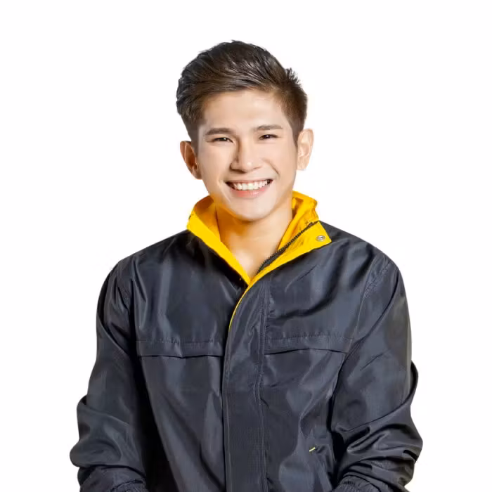 Áo gió đảo ngược Gomez - in logo