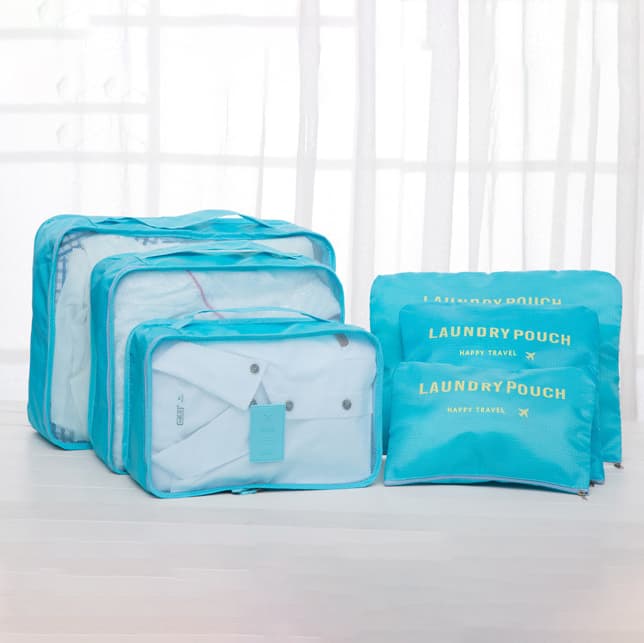 Nava 6 in 1 Travel Luggage Organizer - custom logo