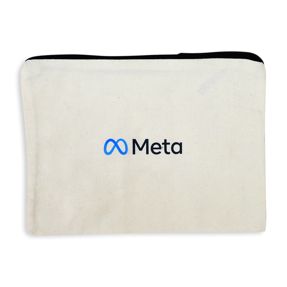 A5 Canvas Zipper Pouch - custom logo