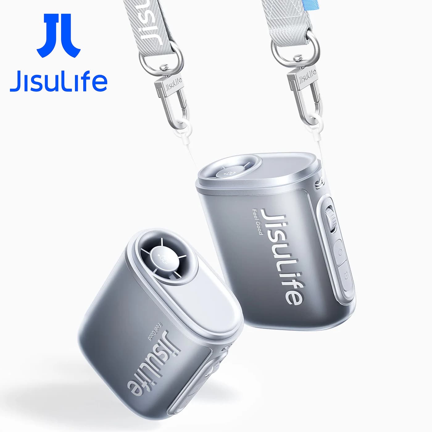 Quạt Cổ Life5 - in logo