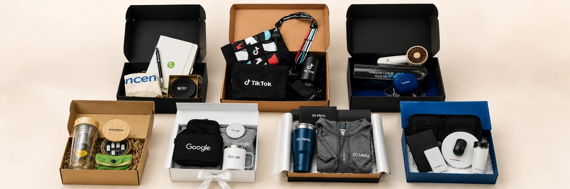 Curated Gift Sets / Swag Boxes - Gift Market Vietnam